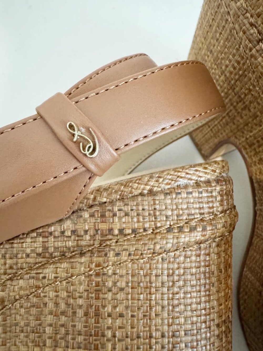 Sam Edelman Theresa Platform Heel Strappy Sandals Summer Vacation Resort Boho 8 - Picture 9 of 13